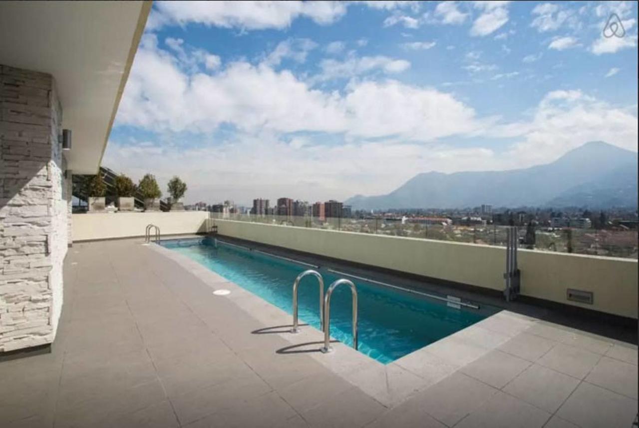 Apartament Lotus Blanc Studio- W/ Mountain View, Pool And Gym Santiago de Chile Zewnętrze zdjęcie